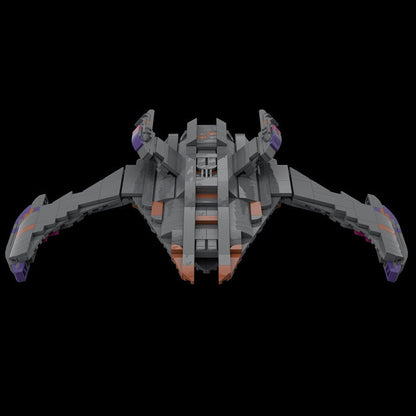 MOC - 115454 Battlecruiser Model Spaceship Klemmbausteine - LesDiy - Klemmbausteine