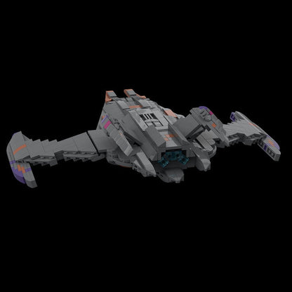 MOC - 115454 Battlecruiser Model Spaceship Klemmbausteine - LesDiy - Klemmbausteine