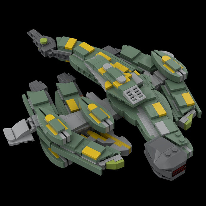 MOC - 117535 Breen Ship Klemmbausteine - LesDiy - Klemmbausteine