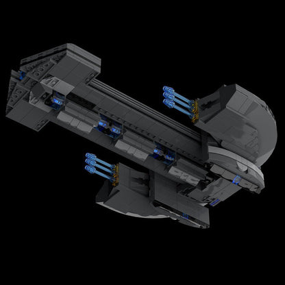 MOC - 125615 Asgard Bilskirnir - class Ship Klemmbausteine - LesDiy - Klemmbausteine