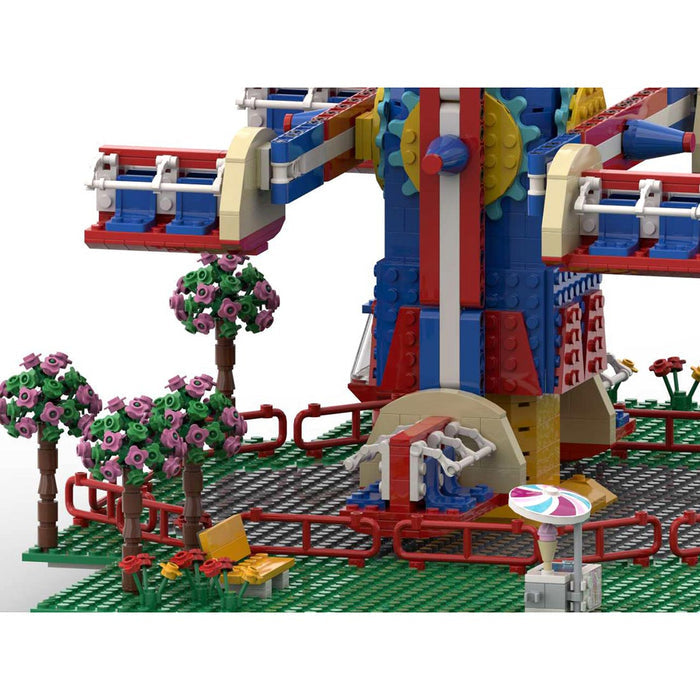 MOC - 125626 NebulaZ Theme Park Ride Klemmbausteine - LesDiy - Klemmbausteine