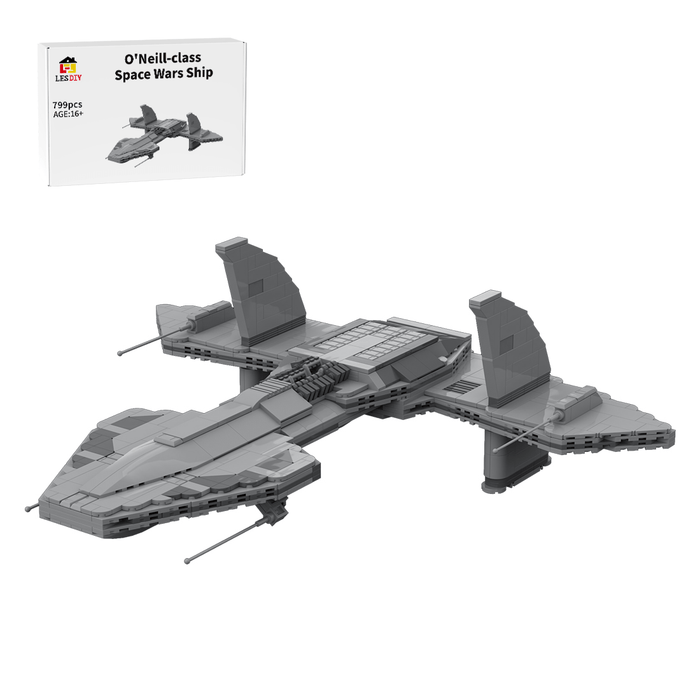 MOC - 125762 Asgard O'Neill - class Ship Klemmbausteine - LesDiy - Klemmbausteine