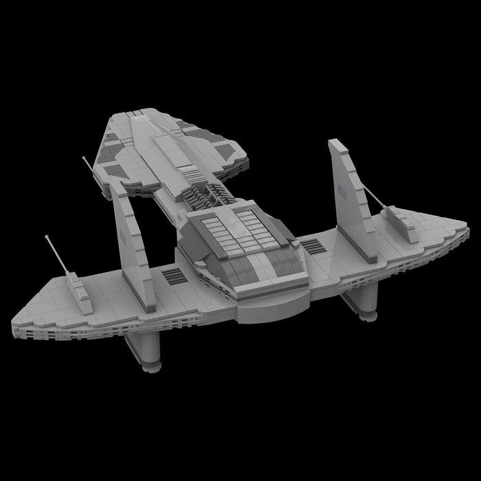 MOC - 125762 Asgard O'Neill - class Ship Klemmbausteine - LesDiy - Klemmbausteine