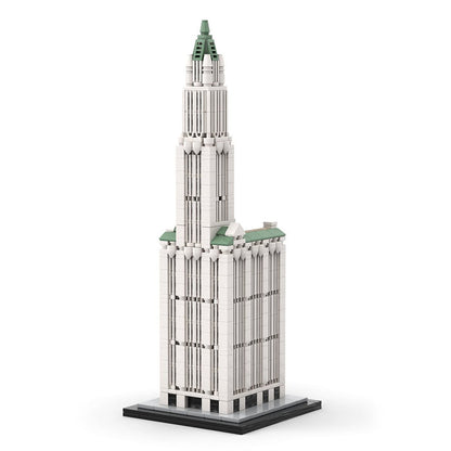 MOC - 126951 Woolworth Building 1:800 Scale Klemmbausteine - LesDiy - Klemmbausteine
