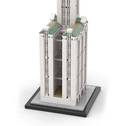 MOC - 126951 Woolworth Building 1:800 Scale Klemmbausteine - LesDiy - Klemmbausteine