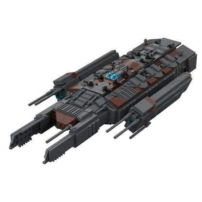 MOC - 128161 Asuran Corvette Klemmbausteine - LesDiy - Klemmbausteine