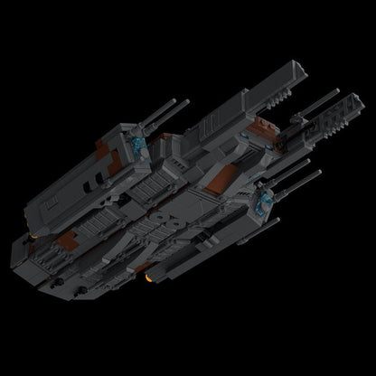 MOC - 128161 Asuran Corvette Klemmbausteine - LesDiy - Klemmbausteine