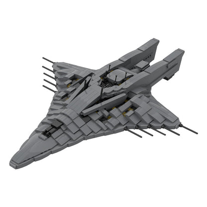 MOC - 129059 Wraith Cruiser Klemmbausteine - LesDiy - Klemmbausteine