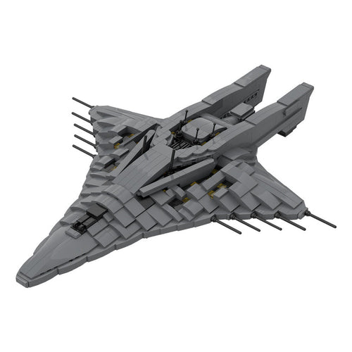 MOC - 129059 Wraith Cruiser Klemmbausteine - LesDiy - Klemmbausteine