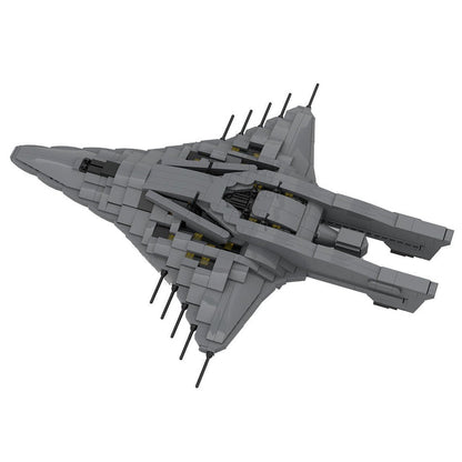 MOC - 129059 Wraith Cruiser Klemmbausteine - LesDiy - Klemmbausteine