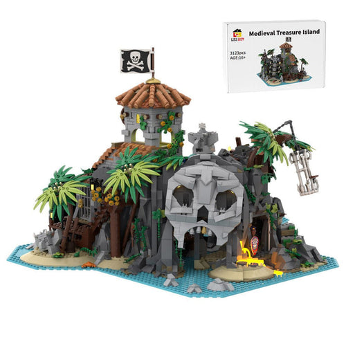 MOC - 138516 Treasure Island - Pirates of Barracuda Bay Klemmbausteine - LesDiy - Klemmbausteine