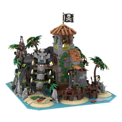 MOC - 138516 Treasure Island - Pirates of Barracuda Bay Klemmbausteine - LesDiy - Klemmbausteine