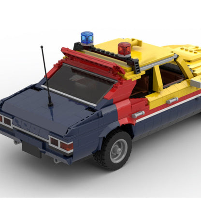MOC - 140187 Mad Max Yellow Interceptor Klemmbausteine - LesDiy - Klemmbausteine