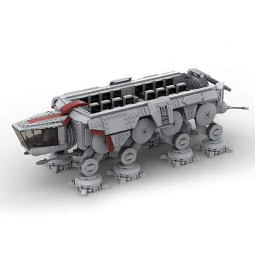 MOC - 140435 Sci - Fi - Achtbein - Walker - Panzerfahrzeug Klemmbausteine - LesDiy - Klemmbausteine