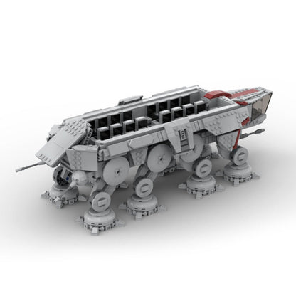 MOC - 140435 Sci - Fi - Achtbein - Walker - Panzerfahrzeug Klemmbausteine - LesDiy - Klemmbausteine