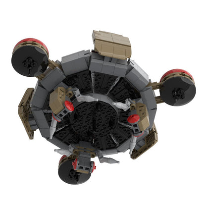 MOC - 144111 Terran Science Vessel Klemmbausteine - LesDiy - Klemmbausteine