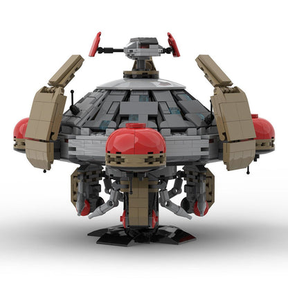 MOC - 144111 Terran Science Vessel Klemmbausteine - LesDiy - Klemmbausteine