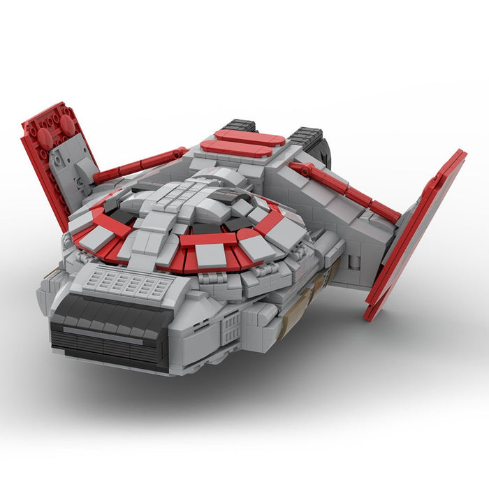 MOC - 144321 Terran Valkyrie Klemmbausteine - LesDiy - Klemmbausteine