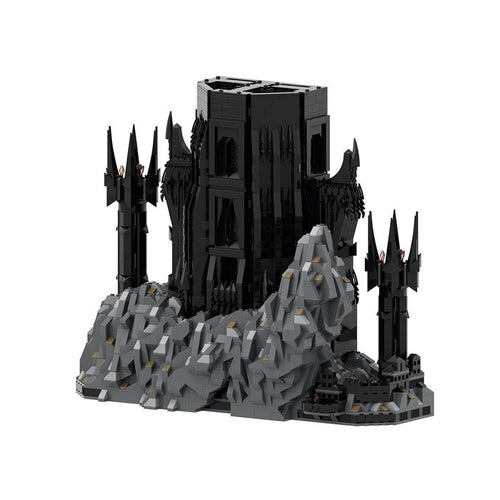 MOC - 157662 UCS Barad - Dur part 4/6 Klemmbausteine - LesDiy - Klemmbausteine