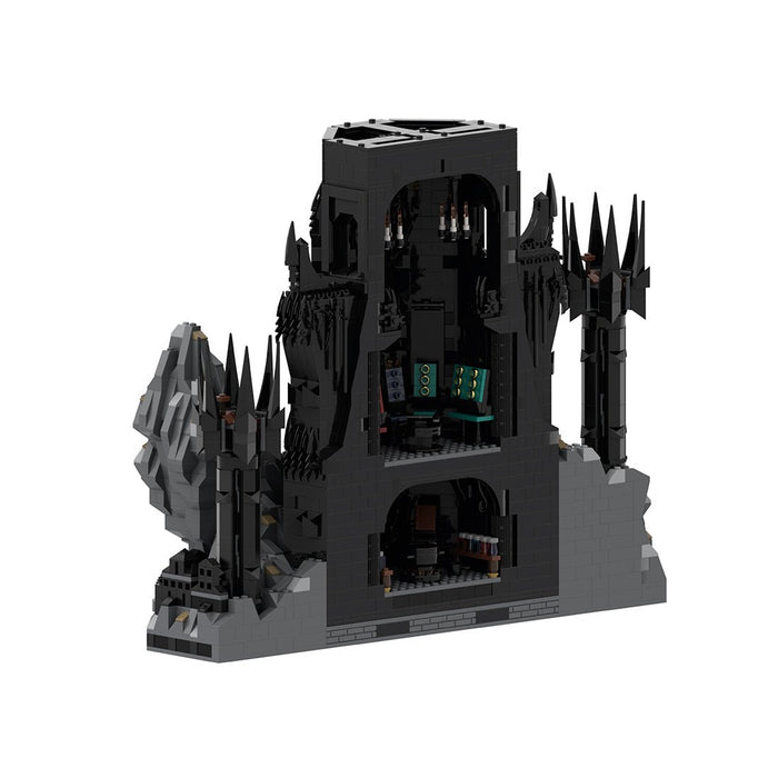 MOC - 157662 UCS Barad - Dur part 4/6 Klemmbausteine - LesDiy - Klemmbausteine