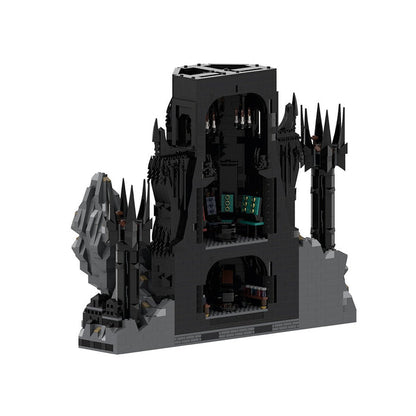 MOC - 157662 UCS Barad - Dur part 4/6 Klemmbausteine - LesDiy - Klemmbausteine