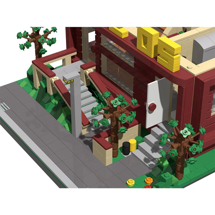 MOC - 168034 French tacos shop (V2) Klemmbausteine - LesDiy - Klemmbausteine