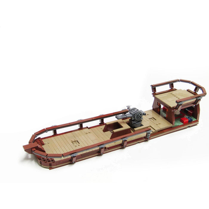 MOC - 177669 Jabba's Sail Barge Klemmbausteine - LesDiy - Klemmbausteine
