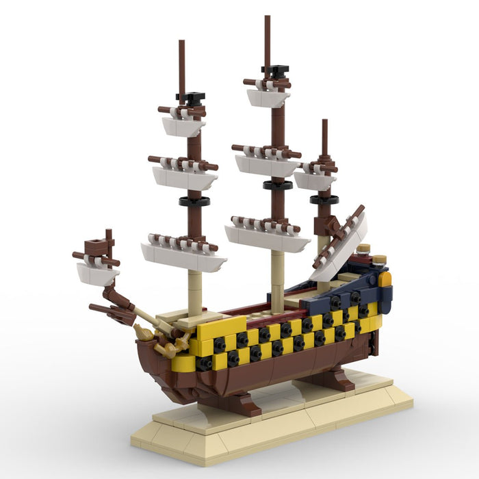 MOC - 184253 The Unicorn Klemmbausteine - LesDiy - Klemmbausteine