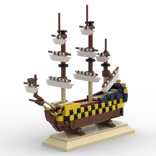 MOC - 184253 The Unicorn Klemmbausteine - LesDiy - Klemmbausteine