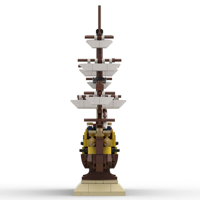 MOC - 184253 The Unicorn Klemmbausteine - LesDiy - Klemmbausteine