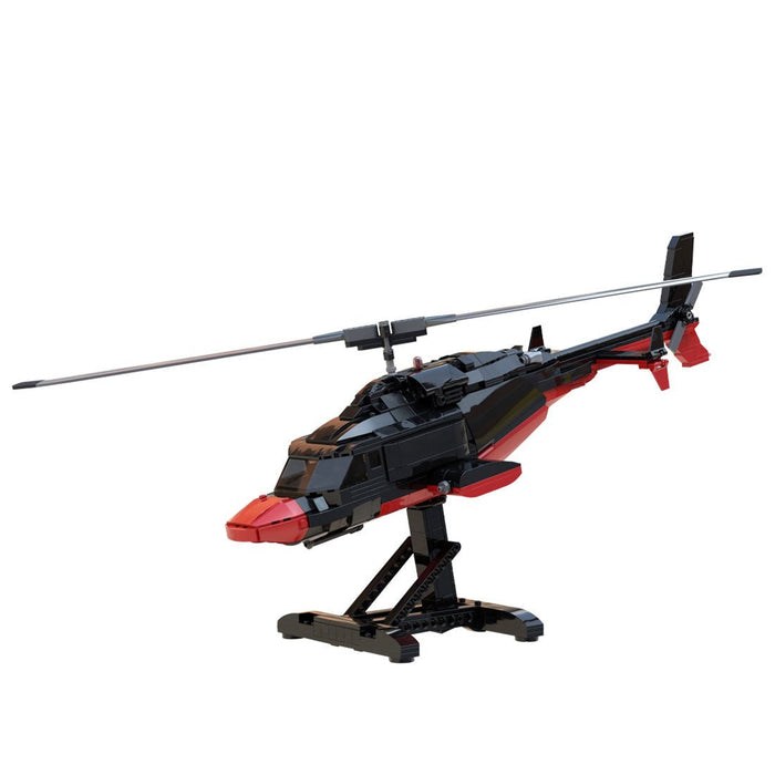 MOC - 184933 MOCturnal AIRWOLF series: REDWOLF Klemmbausteine - LesDiy - Klemmbausteine