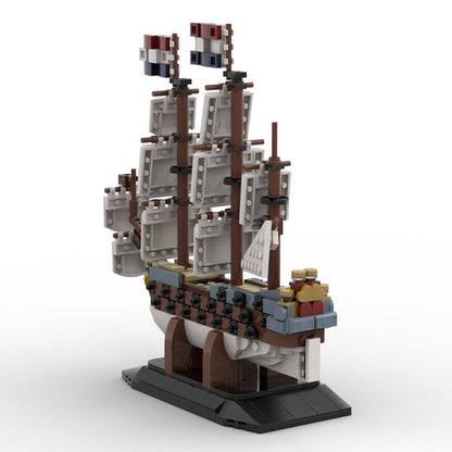 MOC - 186253 Model ship of the Zeven Provinciën Klemmbausteine - LesDiy - Klemmbausteine