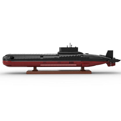 MOC - 193085 Typhoon Class Submarine klemmbausteine - LesDiy - Klemmbausteine
