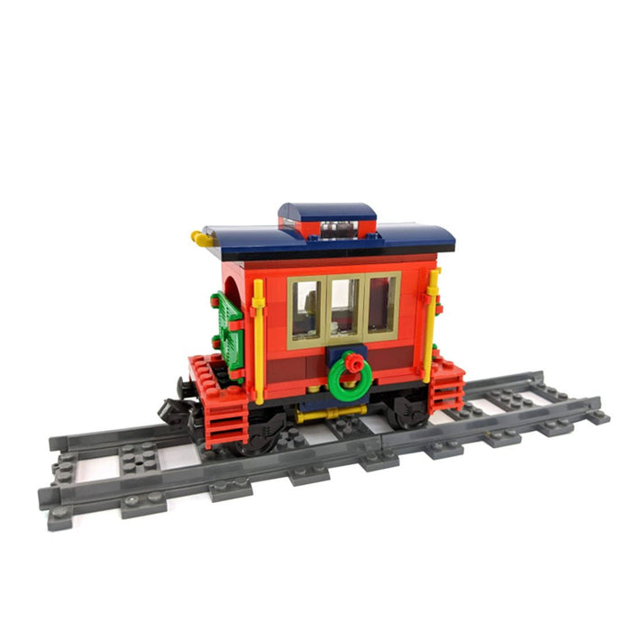 MOC - 49581 Motorized and Improved Christmas Train Klemmbausteine - LesDiy - Klemmbausteine