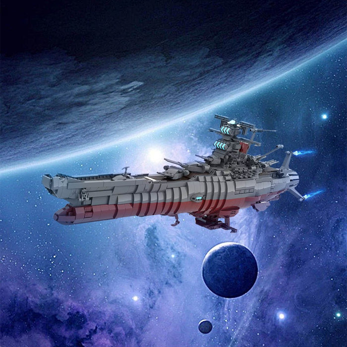 MOC - 81382 Space Battleship Yamato 2199 Klemmbausteine - LesDiy - Klemmbausteine