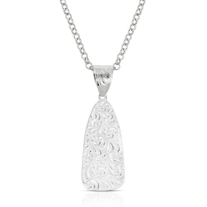 Montana Silversmiths Shadowed Pines Turquoise Necklace