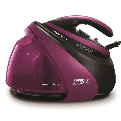 Morphy Richards 3000W Steam Generator Iron - Purple | 332102 from DID Electrical - guaranteed Irish, guaranteed quality service. (6890842194108)