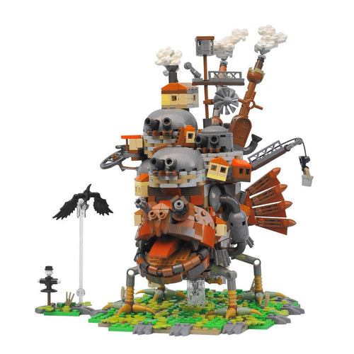 Moving Castle MOC - LesDiy - Klemmbausteine