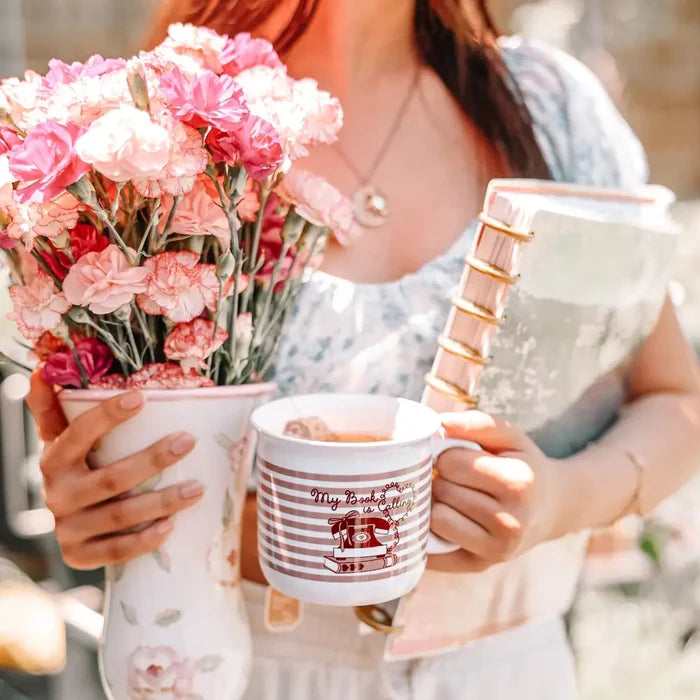 My Book is Calling Mug - Drinkware