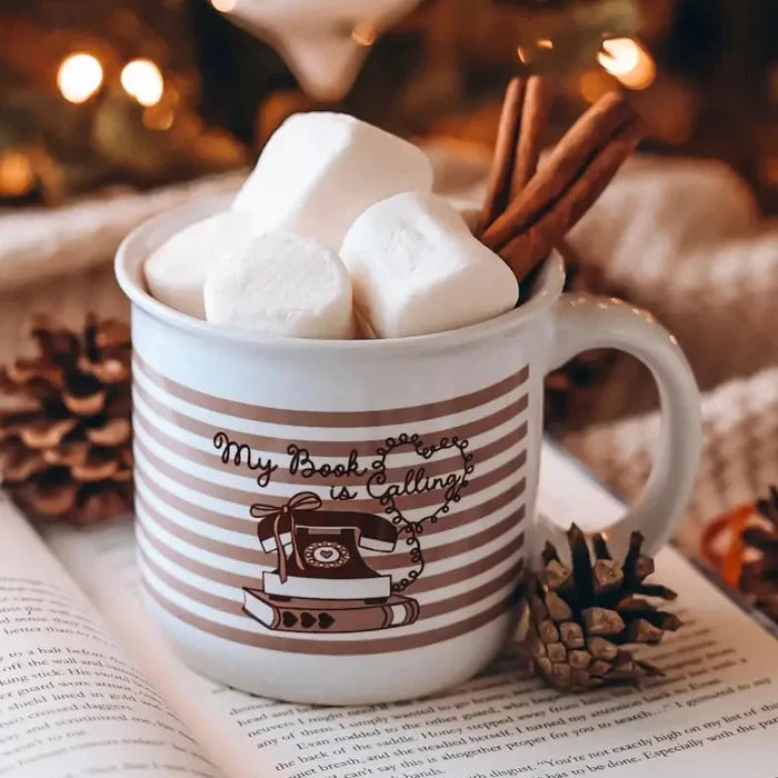 My Book is Calling Mug Drinkware