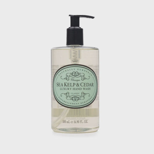 Naturally European 500ml Handwash Sea Kelp & Cedar