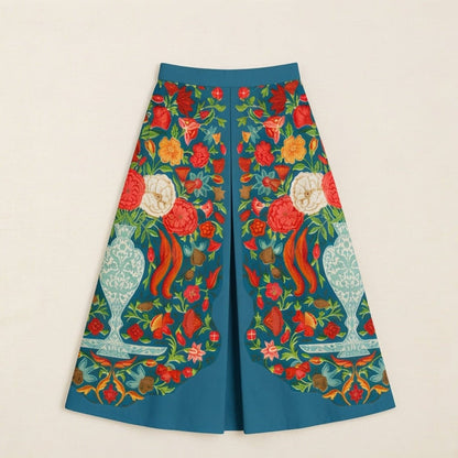 Naymish Cotton Women Coord Set — Spring Bloom — Floral — Resort Wear - Naymish Designs