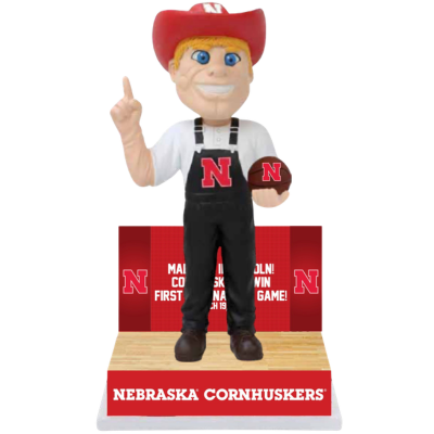 Nebraska Cornhuskers First Basketball Tournament Win Bobblehead (Presale)