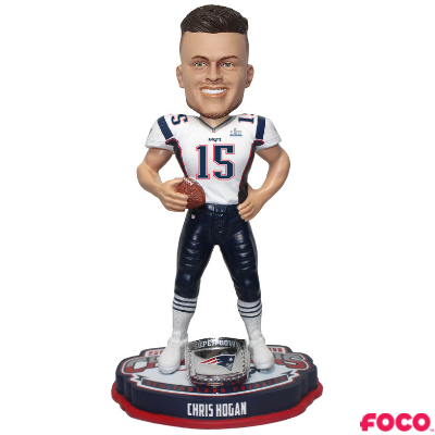 New England Patriots Super Bowl LIII 53 Bobbleheads