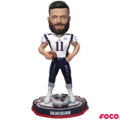 New England Patriots Super Bowl LIII 53 Bobbleheads
