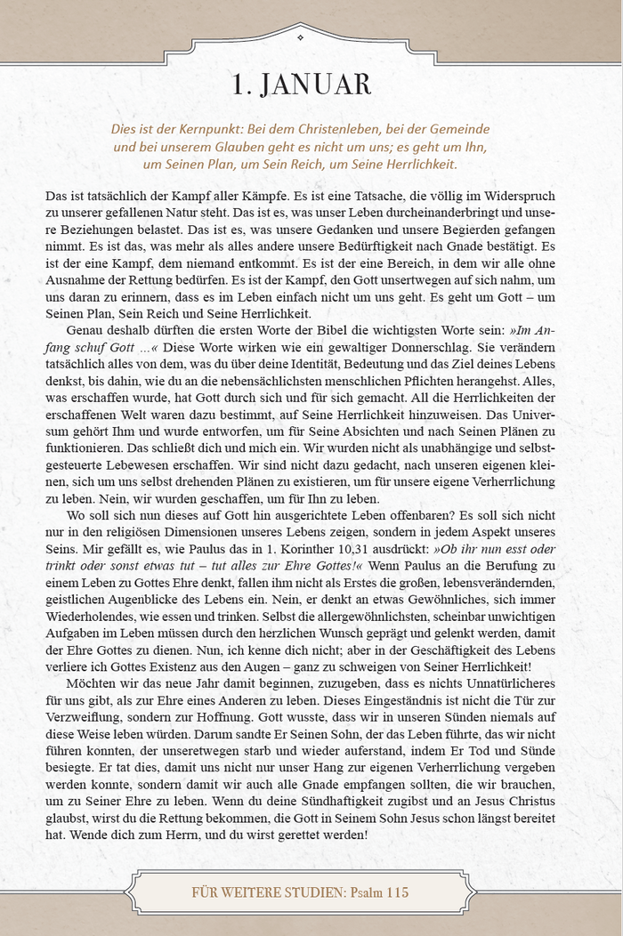 New Morning Mercies (German eBook)
