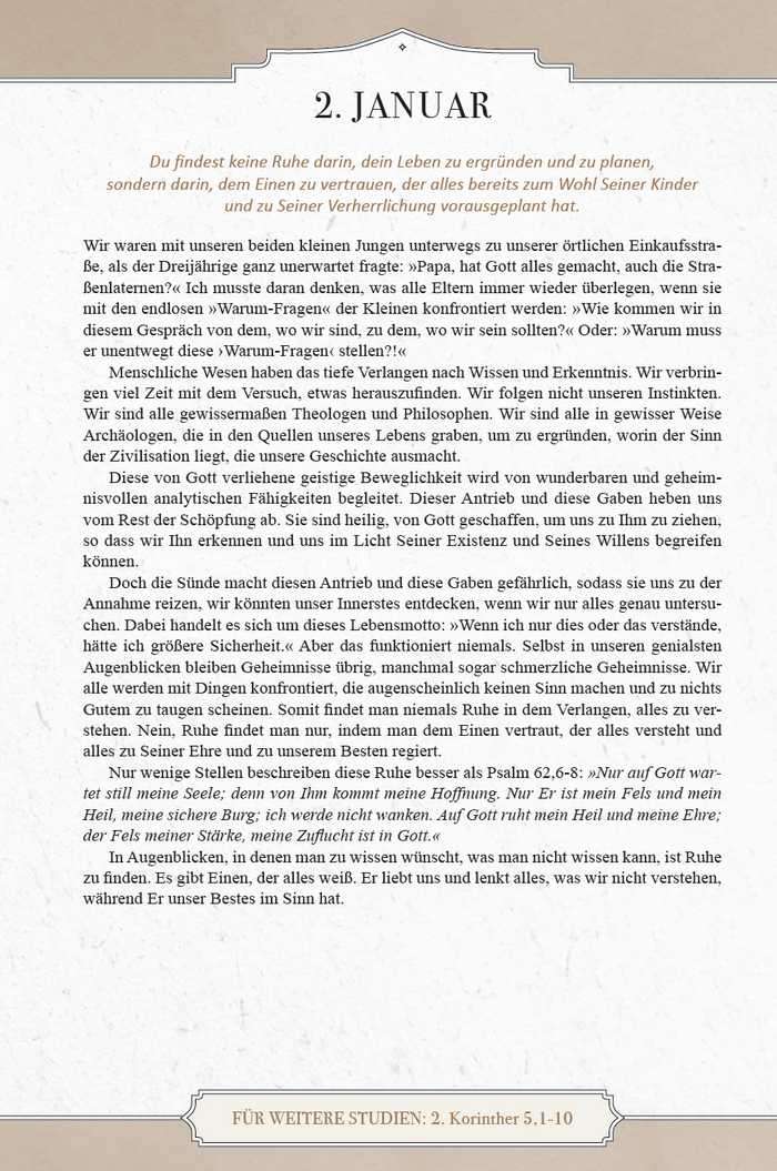 New Morning Mercies (German eBook)