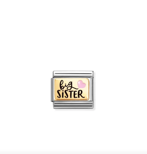 Nomination Classic 18K Gold Big Sister Charm