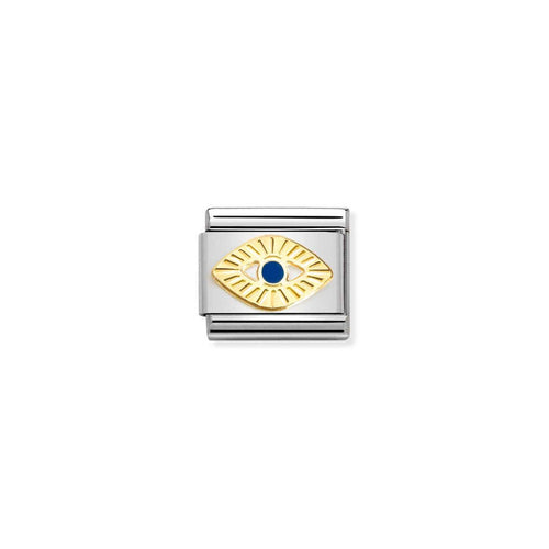 Nomination Classic 18K Gold Diamond Eye Charm