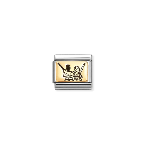 Nomination Classic Link Gold Friendship Charm